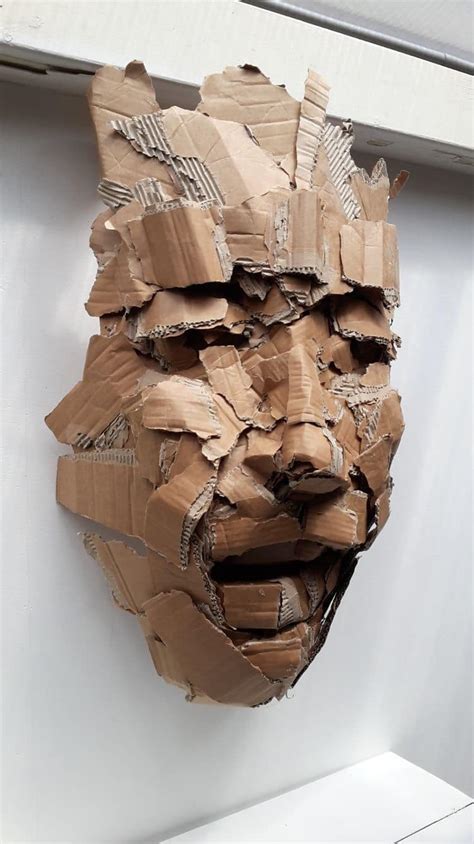 30 Amazing Cardboard Art Images Odd Interesting