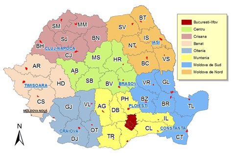 Pe harta de mai jos, daţi click pe caroul de nomenclatură apoi click pe legătura din fereastra apărută: Hartă regiuni - România > Centrul Național de Informare și Promovare Turistică Moldova Nouă