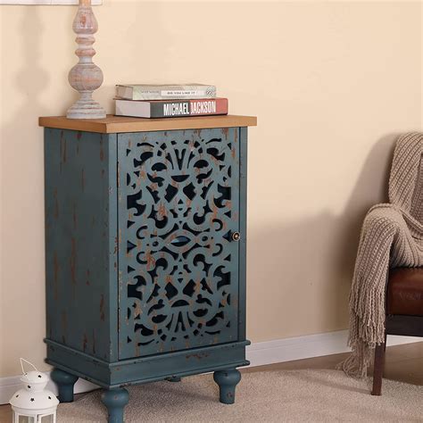 Buy Maison Arts Accent Storage Cabinet Side Table For Living Room