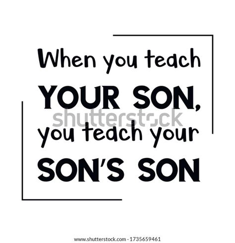 When You Teach Your Son You Stock Vector Royalty Free 1735659461