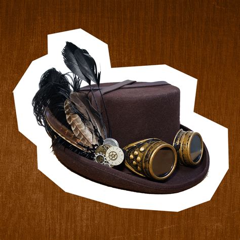 Steampunk Hat Steam Punk Consume Victorian Wool Fedoras Feather
