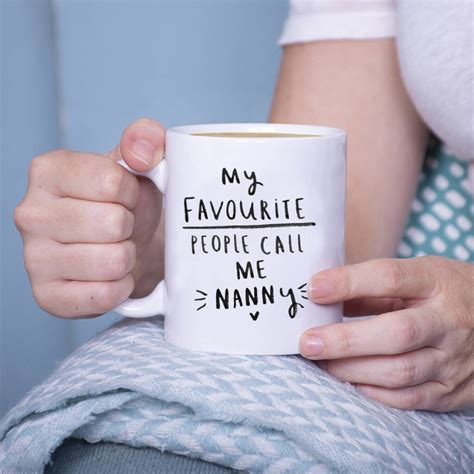 Favourite People Call Me Grandma Grandad Mug Set By Ellie Ellie