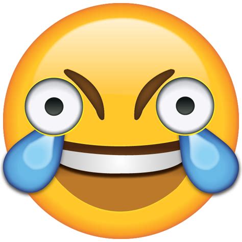 Tears of joy emoji hat roblox roblox music codes billie eilish. Open Eye Laughing Crying Emoji HD by Myrellibelli on ...