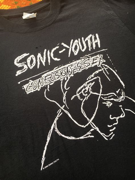 Sonic Youth Confusion Is Sex Shirt Men S Fashion Tops And Sets Tshirts
