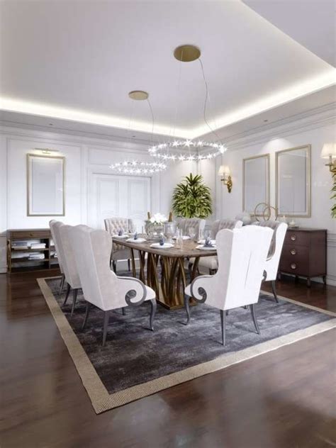Incorporating Cove Lights Into Your Dining Room Lighting Ideas Bright