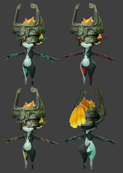 The Imp Midna Model From Hyrule Warriors With Ex Tumbex