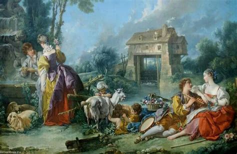 Gemälde zum 18. Jahrhundert | Rococo painting, Rococo art, Oil painting reproductions