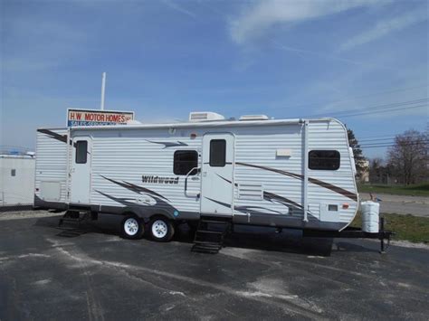 We proudly carry keystone and forest river travel trailer brands as well as many others rotating in. Forest River Wildwood 29fkss RVs for sale