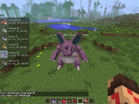 It's a multiplayer supported mod that adds more than 200 alive pokemons inside your minecraft world. Object moved