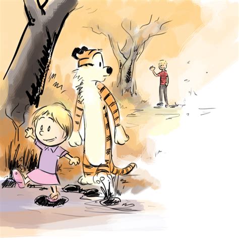 Calvin And Hobbes And By Psuede On Deviantart