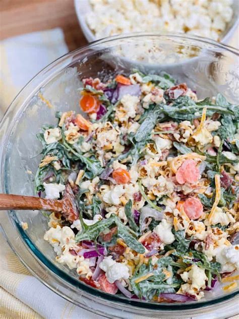 Popcorn Salad Recipe Inspired By Molly Yehs Viral Salad
