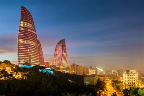 Visit The Flame Towers In Baku