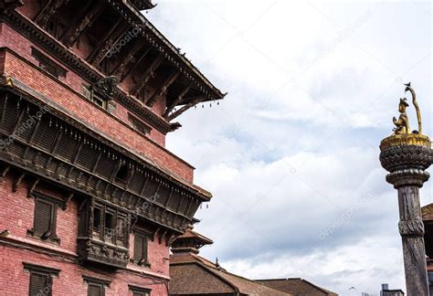 Patan Durbar Square En Katmandú Nepal Arquitectura Newari Y La