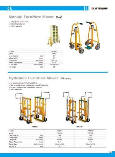 I Lift Hand Pallet Truck Hp I Lift Equipment Ltd Pdf Catalogs