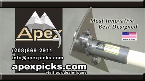 Apex Picks Gold Prospecting Equipment Tool Youtube
