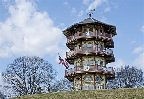Pagoda At Patterson Park Baltimore Maryland Photograph By Brendan