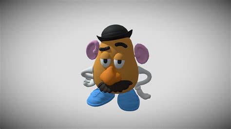 Mr Potato Head Download Free 3d Model By Dp 56909c8