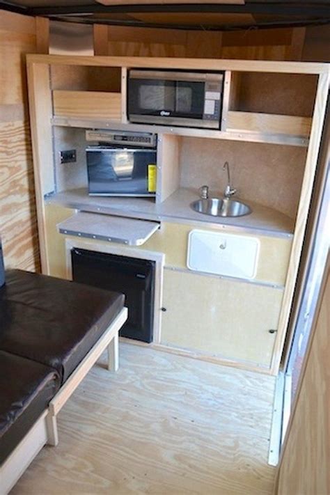 16 Enclosed Trailer Camper Conversions Ideas Vanchitecture Cargo