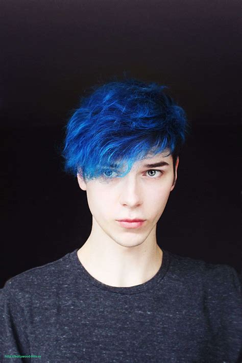 Blue Hair Mens Blue Hair Men Hair Color Boys Blue Hair