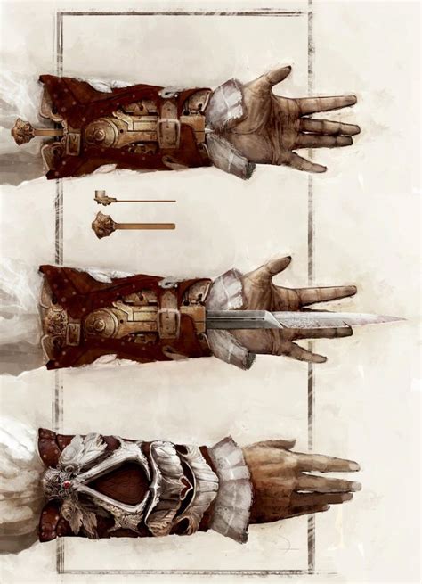 Hidden Blade Ezio Assassins Creed Pinterest