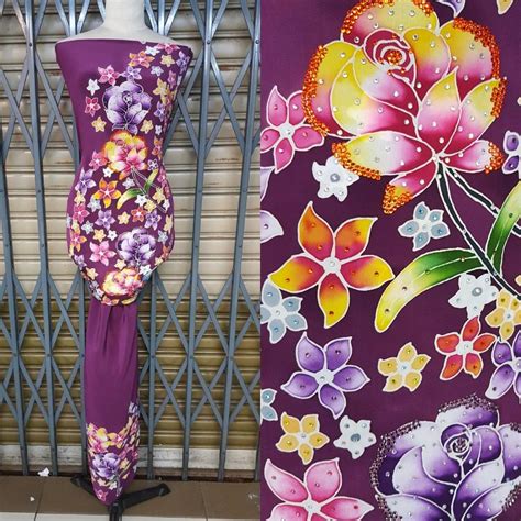 Buketan, tumbuhan, kombinasi fauna, bunga sepatu, suket motif batik flora bergambar bunga mawar digambarkan sebagai bentuk penghormatan kepada para leluhur. Paling Populer 15+ Gambar Batik Lukis Bunga - Gambar Bunga ...