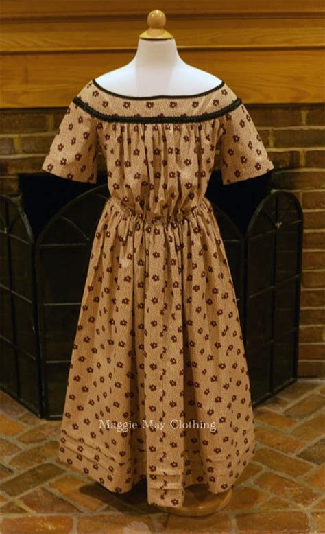 Girls 1850s Era Clothing Maggie May Clothing Fine Historical Fashion