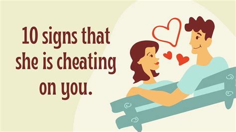 10 Signs That She Is Cheating On You Youtube