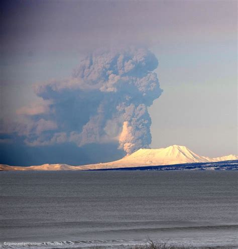 Karymsky Volcano Kamchatka Powerful Explosion Today Volcanodiscovery