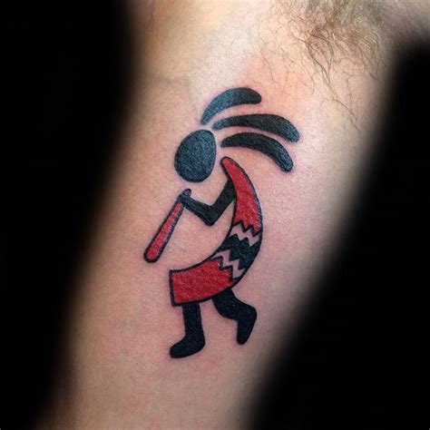 ️🧡💛💚💙💜 so obsessed ahhhh 😁 #fyp #tattoo #inksack. 40 Kokopelli Tattoo Designs For Men - Humpbacked Flute ...