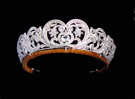 The Spencer Tiara The Spencer Tiara Is Mounted In Gold In The Form Of