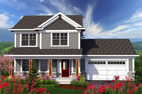Plan 89906ah 2 Story Home With Large Front Porch In 2020 Ranch Style