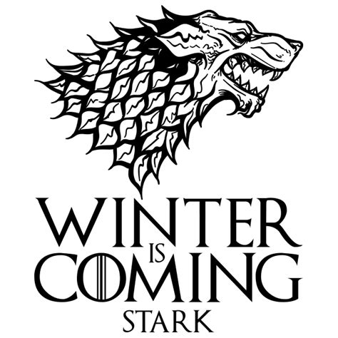 🥇 Vinilo Decorativos Juego De Tronos Winter Is Coming Stark 🥇