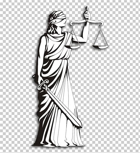 Lady Justice Symbol Measuring Scales Court Png Clipart