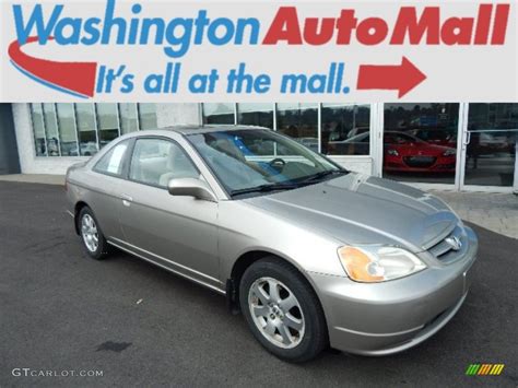 2003 Shoreline Mist Metallic Honda Civic Ex Coupe 97783880 Photo 12