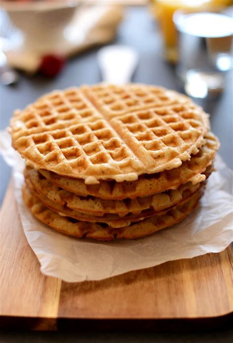 Vegan Gluten Free Oatmeal Waffles Recipe Almond Milk