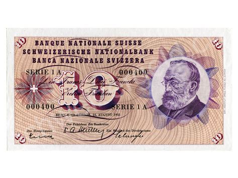 Die alten scheine bleiben zunächst alle weiter gültig. Monnaie suisse - Johannes Müller - Billets de banque: 5ème ...