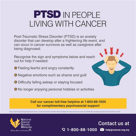 National Cancer Society Of Malaysia Penang Branch Ptsd In People