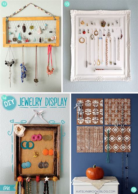 Check out the links below to gain knowledge about the whole topic of jewelry stand products. Mega Roundup: 25 Easy DIY Jewelry Organizer Projects » Curbly | DIY Design Community