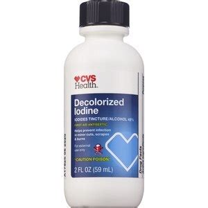 CVS Health Decolorized Iodine, 2 OZ (with Photos, Prices ...