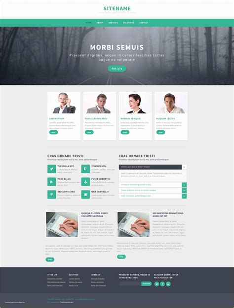 Free Responsive Website Templates Free Download Html With Css Jquery Best Design Idea