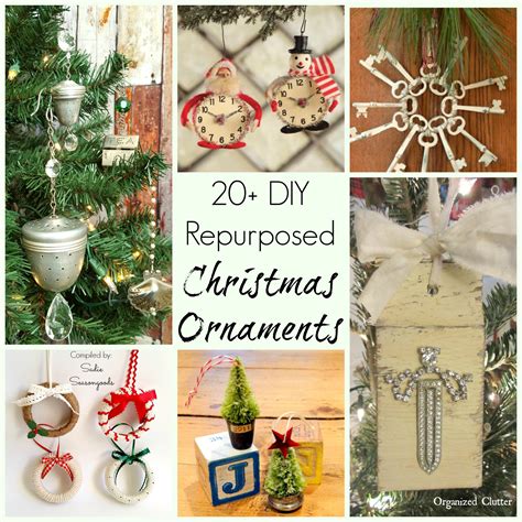 Diyrepurposedupcycledvintagechristmasornamentcraftideascompiled