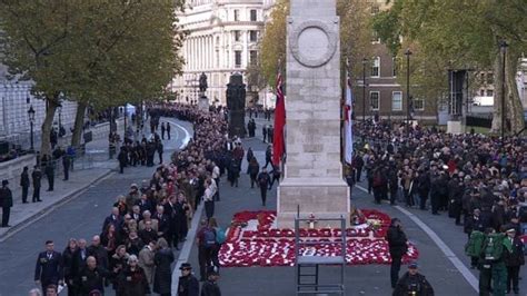 Remembrance Day Procession Of 10000 To The Cenotaph In London Wtx News