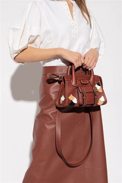 Chloé ‘edith Mini Shoulder Bag Womens Bags Vitkac