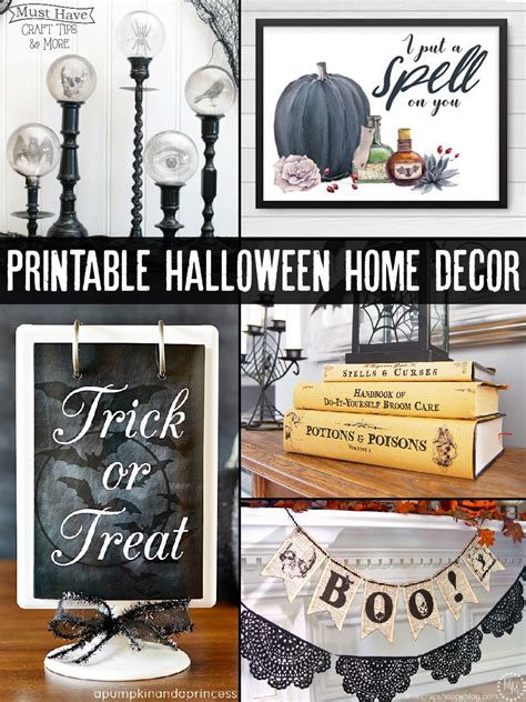 Home Decor Halloween Printables The Scrap Shoppe