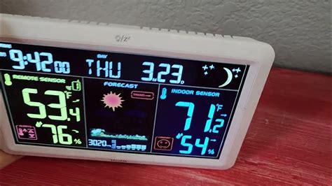 In Hand Review Of Hodik Weather Station With Atomic Clock Indoor