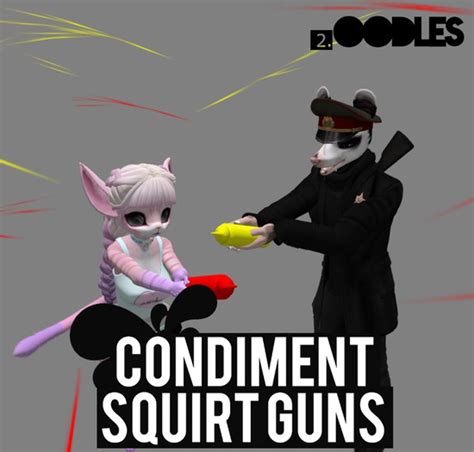 Second Life Marketplace 2oodles Condiment Squirt Guns