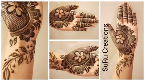 Beautiful simple mehndi designs for hand. Modern Henna Design | New Stylish Mehndi Design for Hand ...