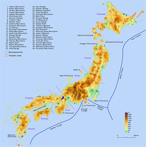Landforms Of Japan Ebony Foot Job