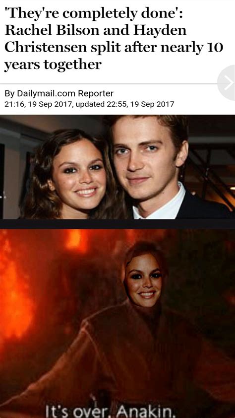 You turned her against me. You turned her against me! : PrequelMemes