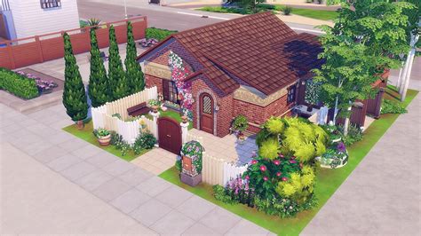 Tulipe Home By Angerouge At Studio Sims Creation Sims 4 Updates